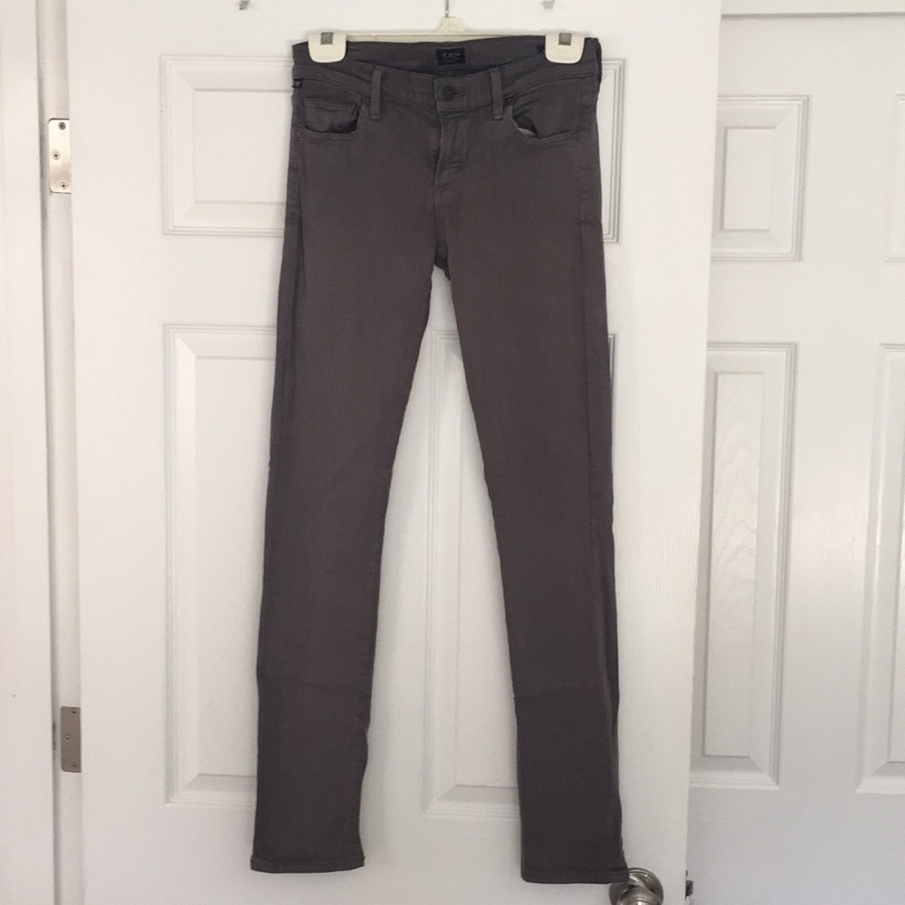Citizens of Humanity Avedon stick skinny leg gray